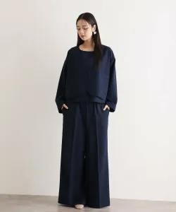 Комплект из трех предметов: брючный костюм для вступительных и выпускных церемоний Pourvous, цвет Navy