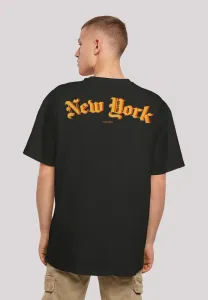 F4NT4STIC Футболка "New York Orange OVERSIZE TEE", принт, черный