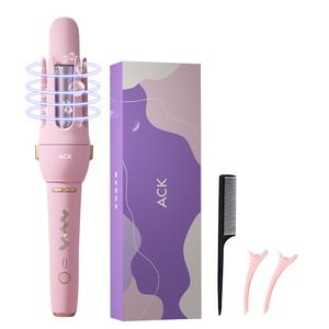 Полностью автоматическая плойка для завивки плойка для больших волн 32мм электрическая HS A1 ACK, 【Flagship Negative Ion-Powder】50 Million Negative Ions + Essential Oil Layer Hair Moisturizing + Ceramic Glaze Hair Care