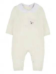 Ромпер с аппликацией Nanan, белый