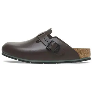 Сабо с закрытым носком унисекс Birkenstock, коричневый