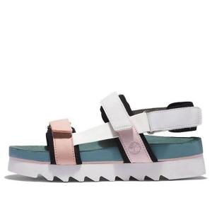 Сандалии santa monica sunrise 'white green pink' Timberland, белый