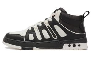 Кеды мужские, Обувь для скейтбординга Cloud Series для мужчин с высоким верхом, цвет черный, белый Aokang