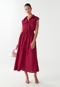Платье WILLA SEZ MIDI, Indian Red/Red