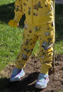 Брюки студенческого спортивного костюма pettson and findus Geggamoja, Yellow