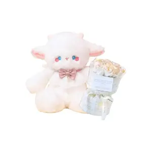 Бегущий плюшевый медведь воин кукла высота 45 см Doda