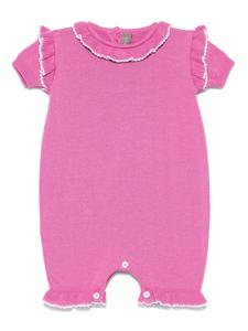 Боди с оборками Little Bear, розовый