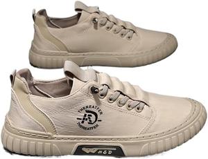 Мужские дышащие водонепроницаемые слипоны для лета, легкая повседневная рабочая обувь с нескользящей подошвой, удобные плоские кроссовки для прогулок и активного отдыха Qacksv, хаки