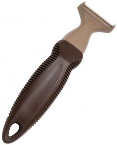 Щетка Gloria Pets с лезвием для удаления линьки для коротких и длинных волос С Gloria Pets