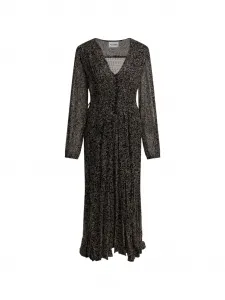 Платье миди Briane с V-образным вырезом Marant Étoile, черный