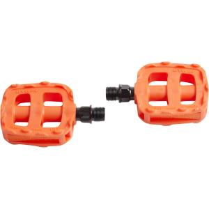 Педали детский велосипед 12 и 14 дюймов оранжевые BTWIN, апельсин