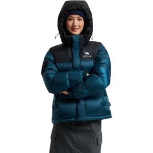 Пуховик Unisex с отстегивающимся капюшоном утепленный CAMEL, night mooring синий/phantom черный