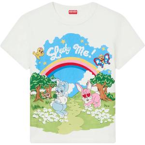 Футболка FW25 Regular женская KENZO, белый