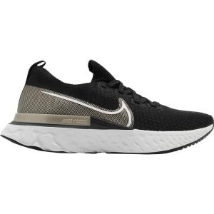 Кроссовки Nike Wmns React Infinity Run Flyknit Premium 'Black Metallic Gold Silk', черный