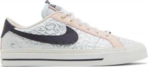 Кроссовки Nike Serena Williams Design Crew x Wmns Court Legacy 'White Pale Coral', белый