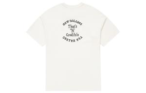 Футболка Unisex X Naijel White New Balance, Ivory