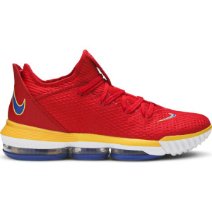 Кроссовки Nike LeBron 16 Low 'SuperBron', красный