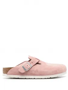 Клоги с пряжкой BIRKENSTOCK, розовый