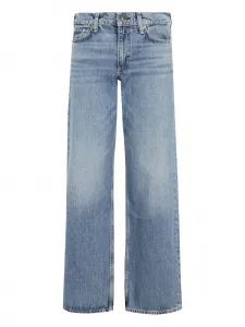 Джинсы широкого кроя Rag & Bone, синий