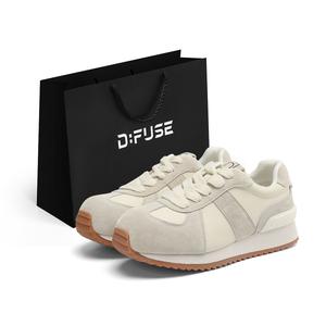 D:FUSE SCANDINAVIA D FUSE SCANDINAVIA устойчивые к истиранию увеличивающие рост низкие кеды женские бежевые, цвет Beige