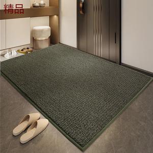 Dajiang Ковер 90х150 см для прихожей, утолщенный износостойкий, однотонный, 1х1 см, Sweep Sand/No Need to Beat