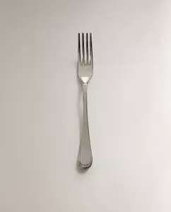 Вилка Zara Home Shiny Steel Dessert, стальной серый