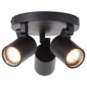 Потолочный светильник Brilliant Alessia, железо / прозрачное стекло - 3 лампы