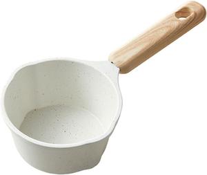 Сковорода глубокая Fuhiueos с антипригарным покрытием, белый