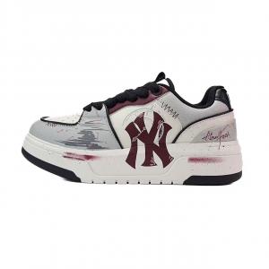 MLB Массивные кроссовки для скейтбординга Iridescent Street с устойчивостью к истиранию, низкие, unisex, белые