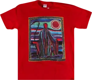 Футболка Supreme Reaper T-Shirt 'Red', красный