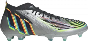 Бутсы Adidas Predator Edge.1 FG 'Silver Metallic Black', серебряный