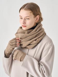 Вязаный шарф из смеси кашемира | КВАРЦ | 5 г