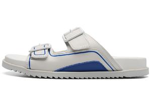 S.T.Dupont Мужские тапочки-слайды S.T. DUPONT, белые, синие