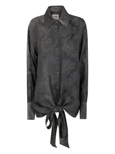 Рубашка с длинными рукавами Uma Wang, зеленый