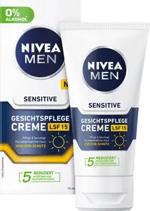 Крем для лица Sensitive SPF 15 75мл NIVEA