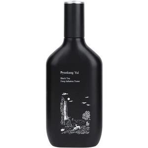 Тоник для глубокой инфузии с черным чаем, 130 мл, Корейский антивозрастной набор для лица с гиалуроновой кислотой и керамидами - 4,3 жидких унции, Pyunkang Yul