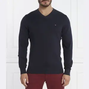 Классический свитер кроя Tommy Hilfiger, синий