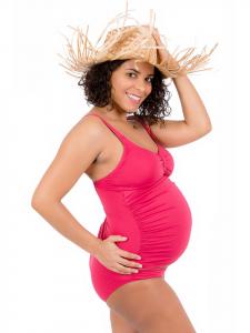 Petit amour Купальник для беременных AMANDA, красный купальник для беременных