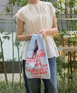 Вязаная сумка SMILE 2 Bayflow, цвет Blue 80