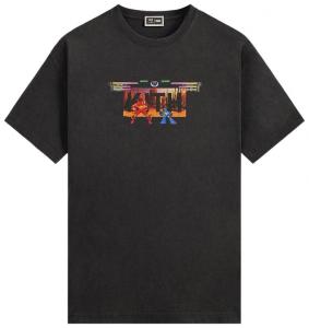 Футболка Kith x Marvel vs. Capcom Desert Vintage Tee, цвет, черный