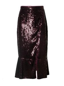 Юбка длиной до колена Pinko, бордо