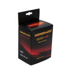 Велосипедная камера Wanda 16х2.125 AV 33 mm, черный