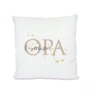 Декоративная подушка Дедушка, белый