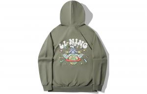 Свитшот STEVEN HARRINGTON мужской Snail Smoky Green LiNing, зеленый