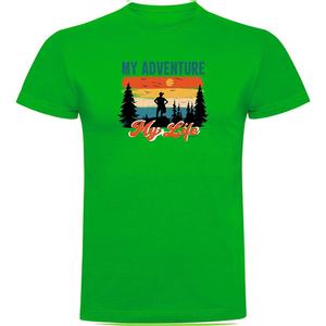 Футболка с коротким рукавом Kruskis My Adventure, зеленый