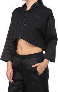 Стеганая куртка Fz Hoody на молнии черного цвета Puma, черный