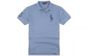 Polo Ralph Lauren Поло мужское весна-лето 2023 светло-голубое