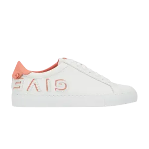 Кроссовки Givenchy Givenchy Wmns Urban Street Low 'Reverse Logo - White Flamingo', белый