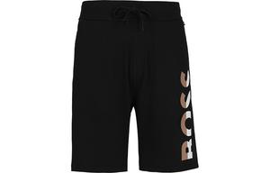 Мужские повседневные шорты SS23 HUGO BOSS, черный