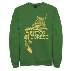 Мужской свитшот «Звездные войны Эвок Эндор Форест» Licensed Character